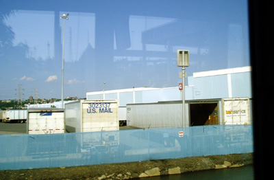 The New Jersey International BMC, as seen through the window