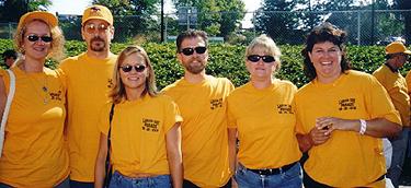 Our members are eager to go but willing to pose for the camera.