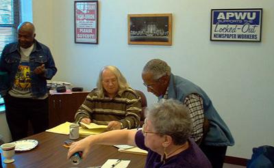 Signing in to the meeting