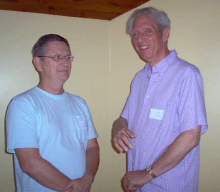 Members chatting.