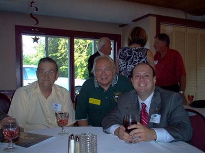 Some of us assembled at the fundraiser for Steve O'Donnell