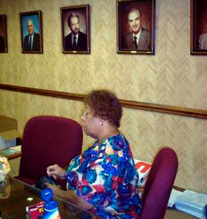 Betty has the floor.