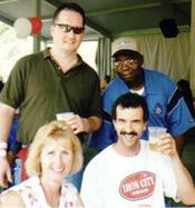 Bob Egth, Tom Price, Joyce Dygan, and Ron Bracken