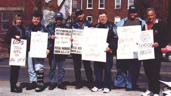 RTC at the GMF in protest