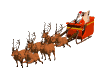 reindeer sleigh